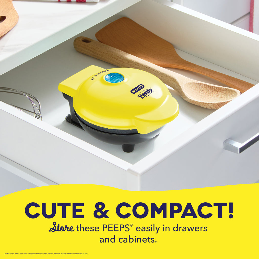 PEEPS® x Dash Chick Mini Waffle Maker